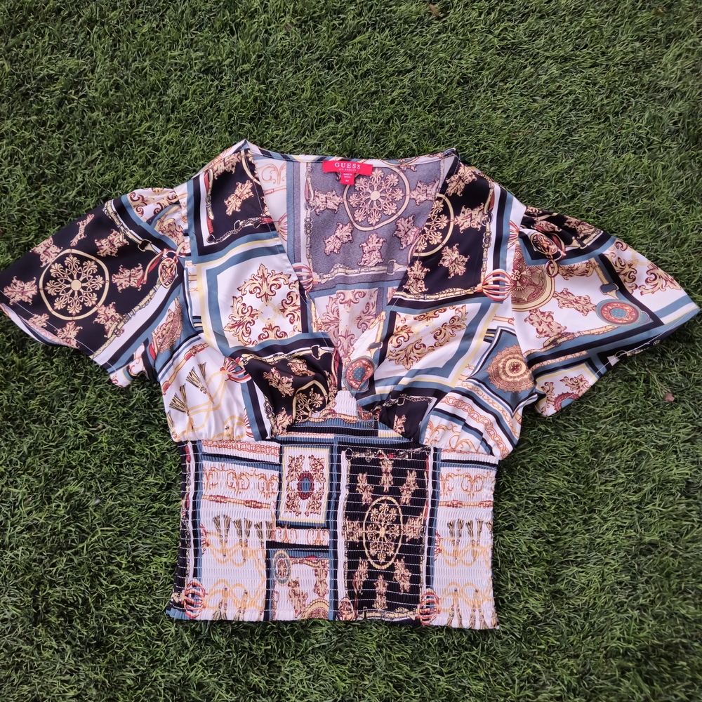 Guess Multicolor Patterned Blouse - image 2